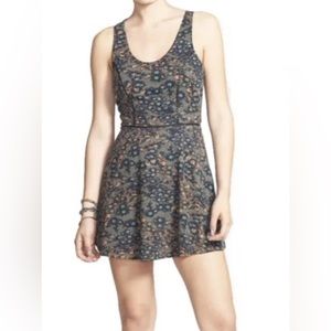 RVCA | Women's Mini Fit & Flare Skater Sleeveless Dress | Floral | XS